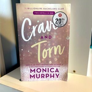 Crave and Torn by Monica Murphy - Adult Romance Paperback Book - Two in One
